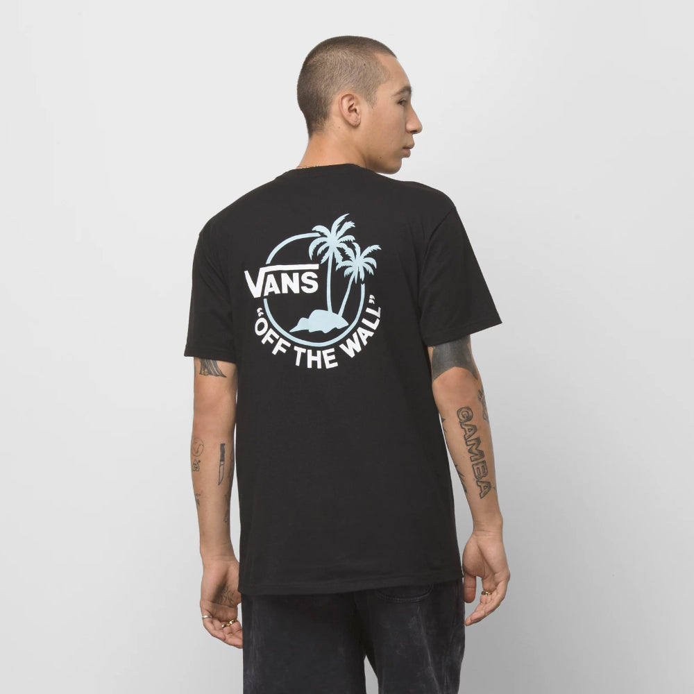 Vans Mini Dual Palm 2 Black Aquatic - Shirt Back