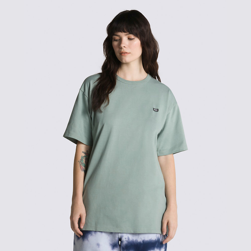 Vans Off The Wall Classic T-Shirt Chinois Green Women Model