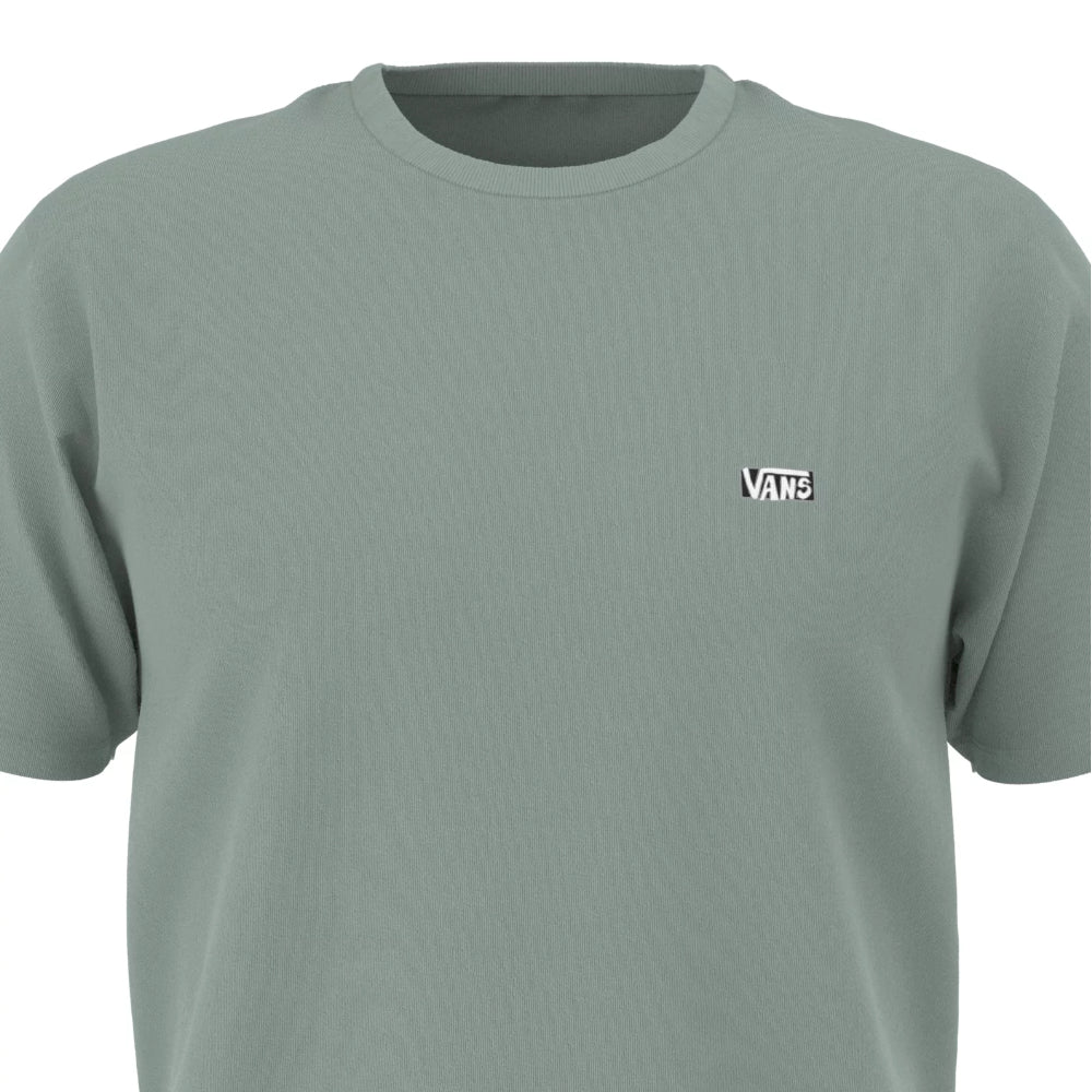 Vans Off The Wall Color Multiplier Classic T-Shirt Green Milieu Close Up
