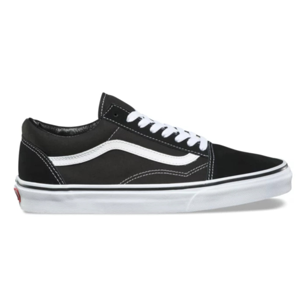 Vans Old Skool Black / White Shoes Side