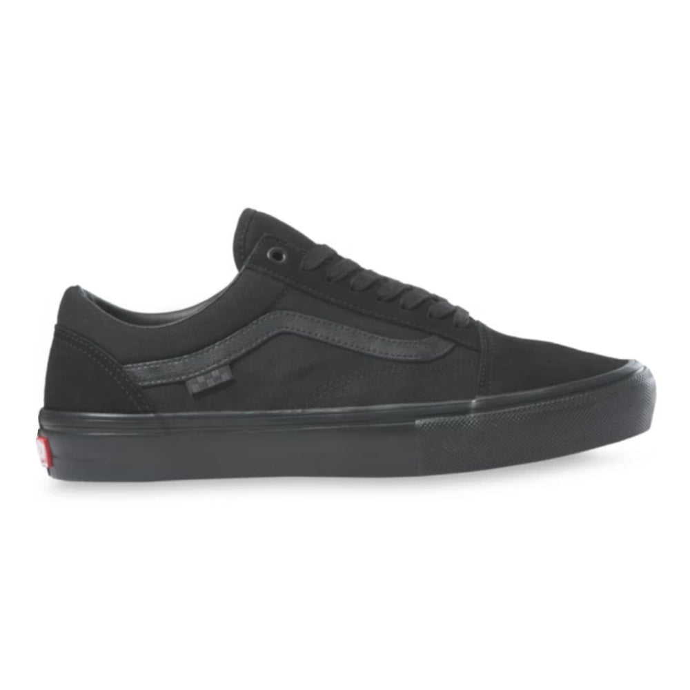 Vans Old Skool Skate Blackout Shoes Single Side View