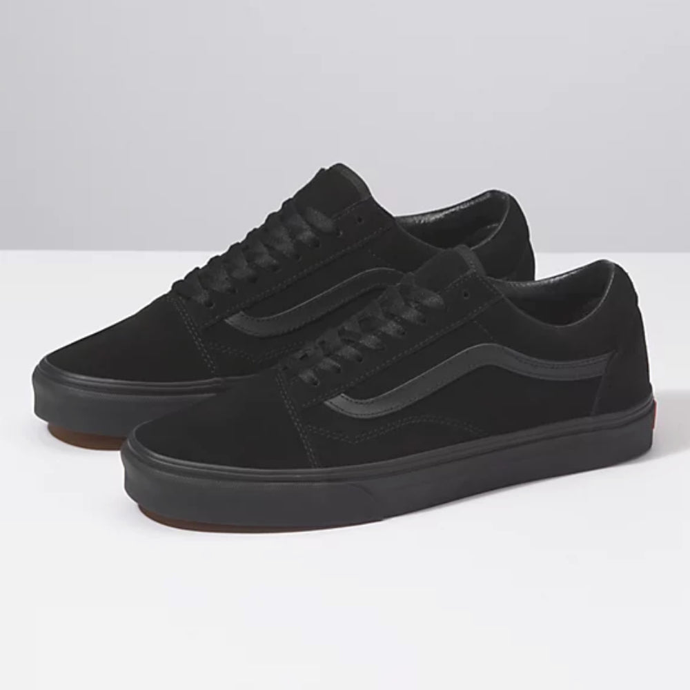 Vans Old Skool Suede Black / Black / Black Shoes Pair