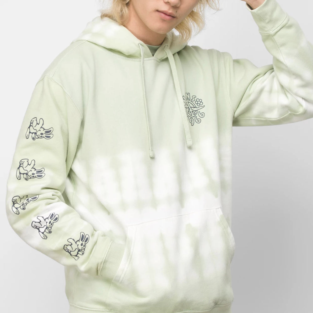 Vans Peace Of Mind Tie Dye Pullover Hoodie Close Up