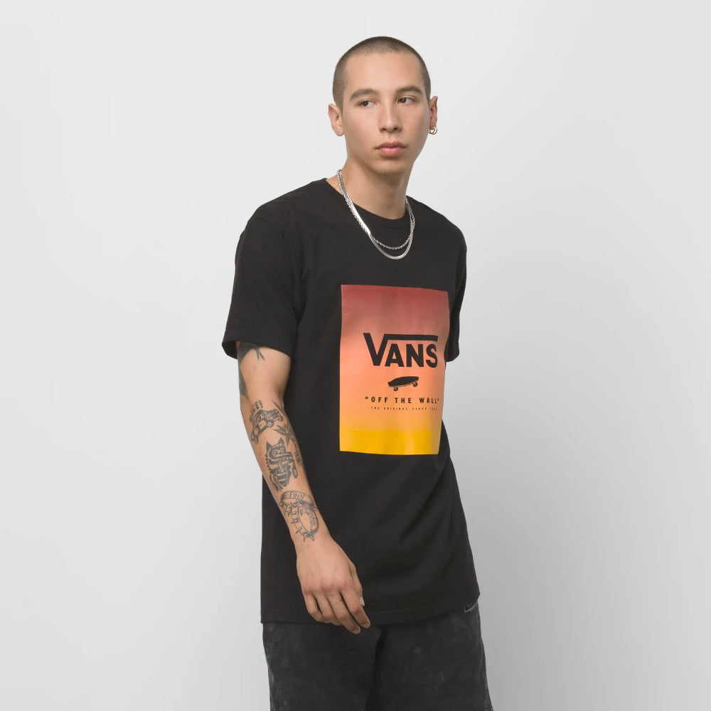 Vans Print Box Black Melon Gradient T-Shirt