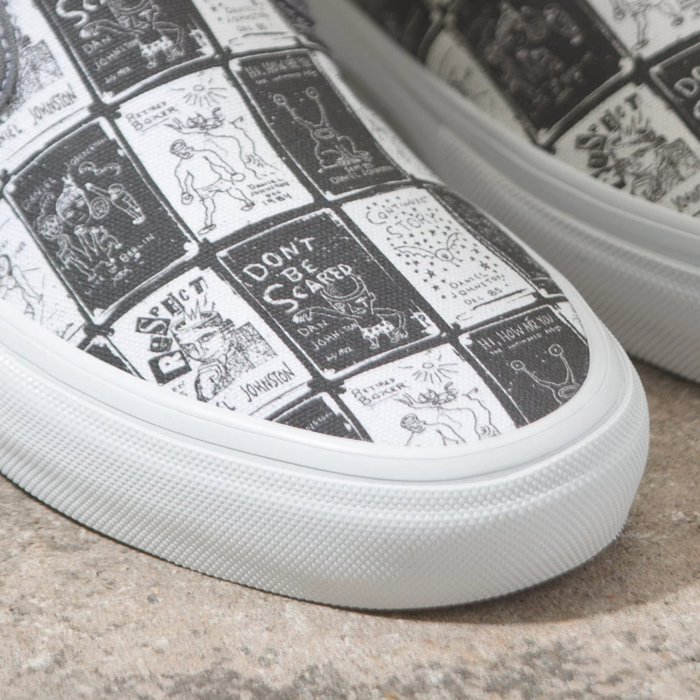 Vans Slip-On Skate Daniel Johnson Edition - Shoes Duracap Toecap