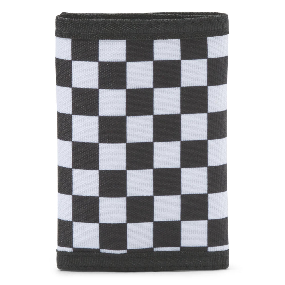Vans Slipped Wallet Black White Checker Back