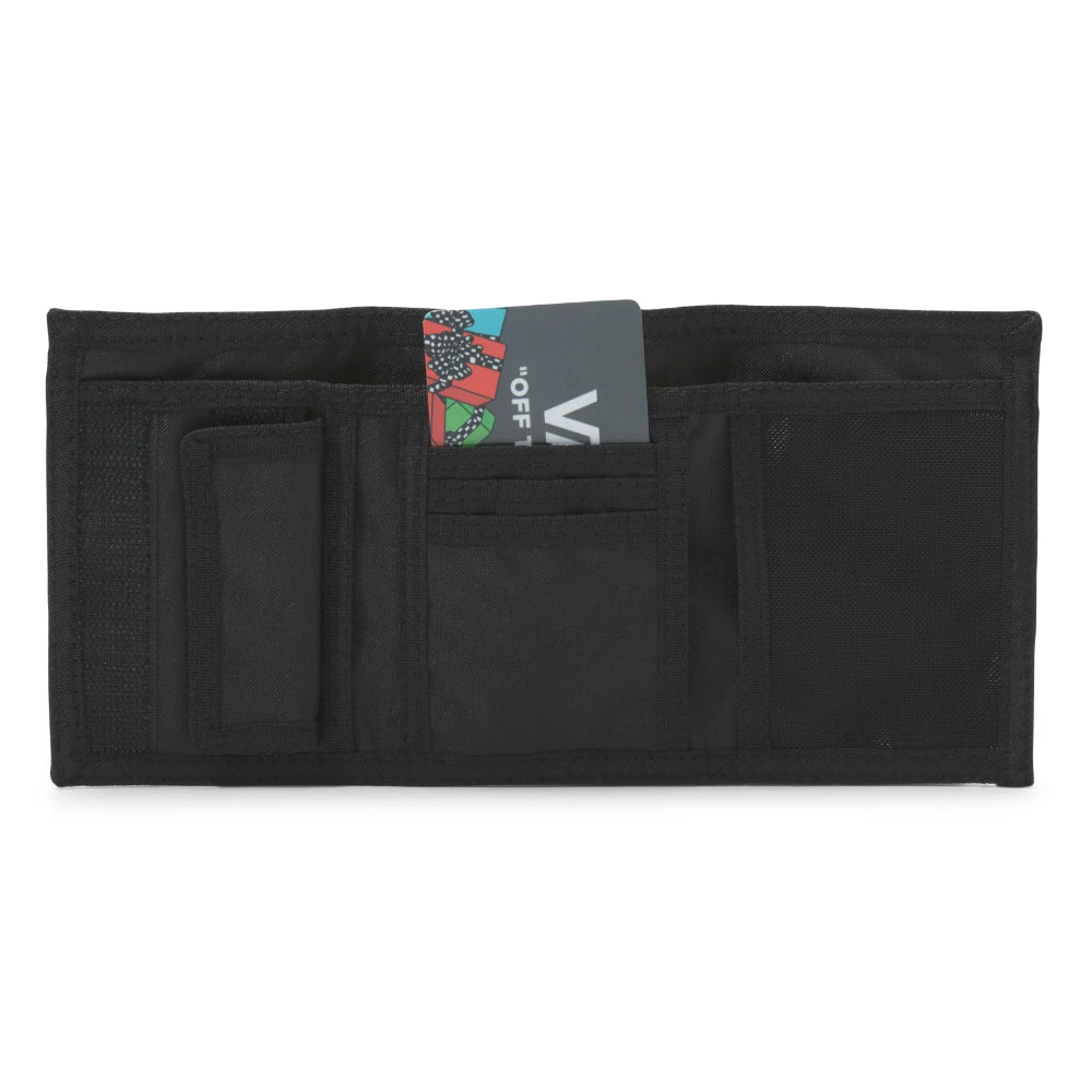 Vans Slipped Wallet Black White Checker Inside