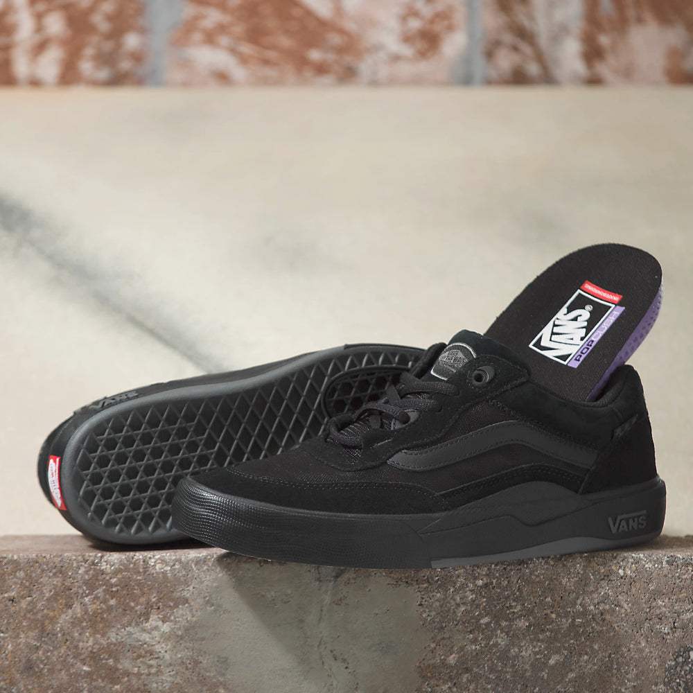 Vans Wayvee Black / Black Shoes Pop Cush Insole