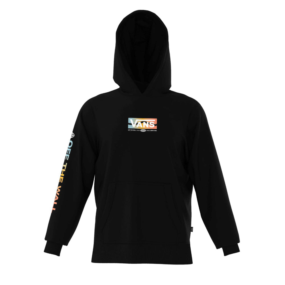 Vans Youth Easy Logo Gradient Pullover Hoodie Black