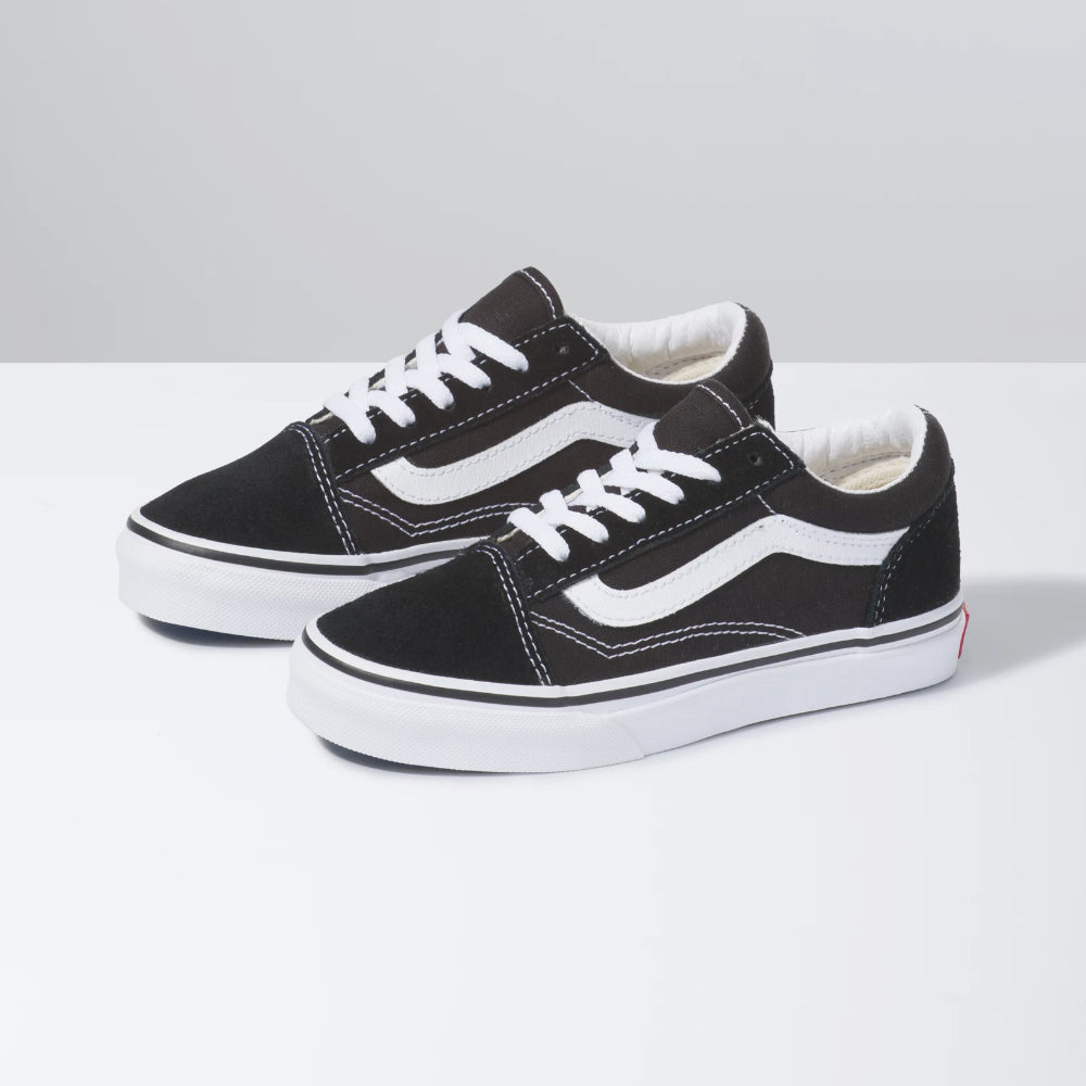 Vans Youth Old Skool Black True White - Shoes
