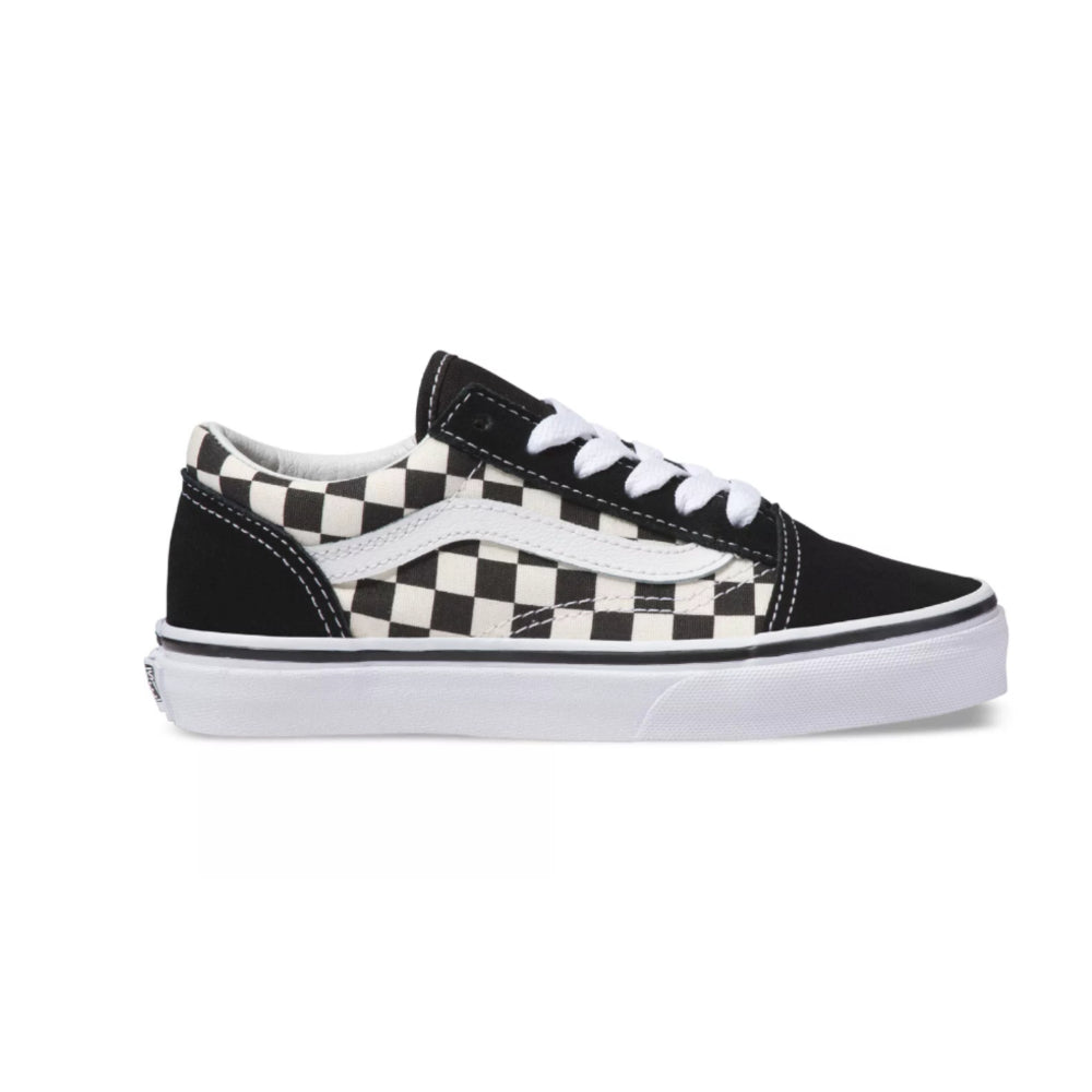 Vans Youth Old Skool Primary Check - Shoes Side