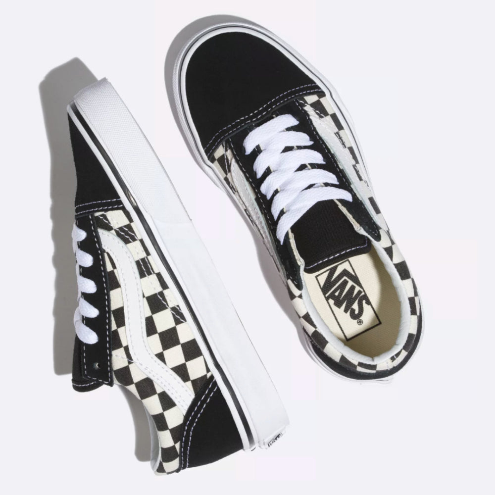 Vans Youth Old Skool Primary Check - Shoes Top Side