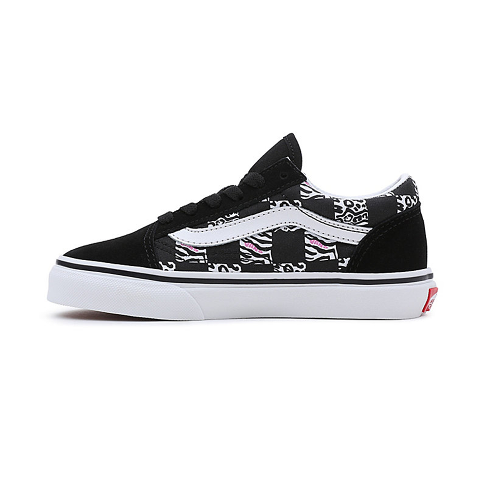 Vans Youth Old Skool Zebra / Daze / Black - Shoes Inside