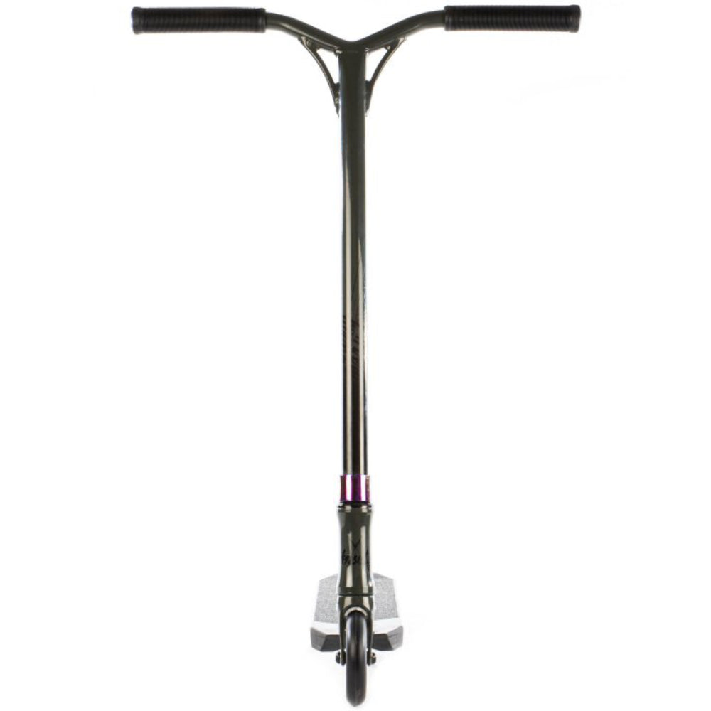 Versatyl Bloody Mary V2 Lightest Park Scooter Complete Black NeoChrome Oilslick Front Aluminium Bars