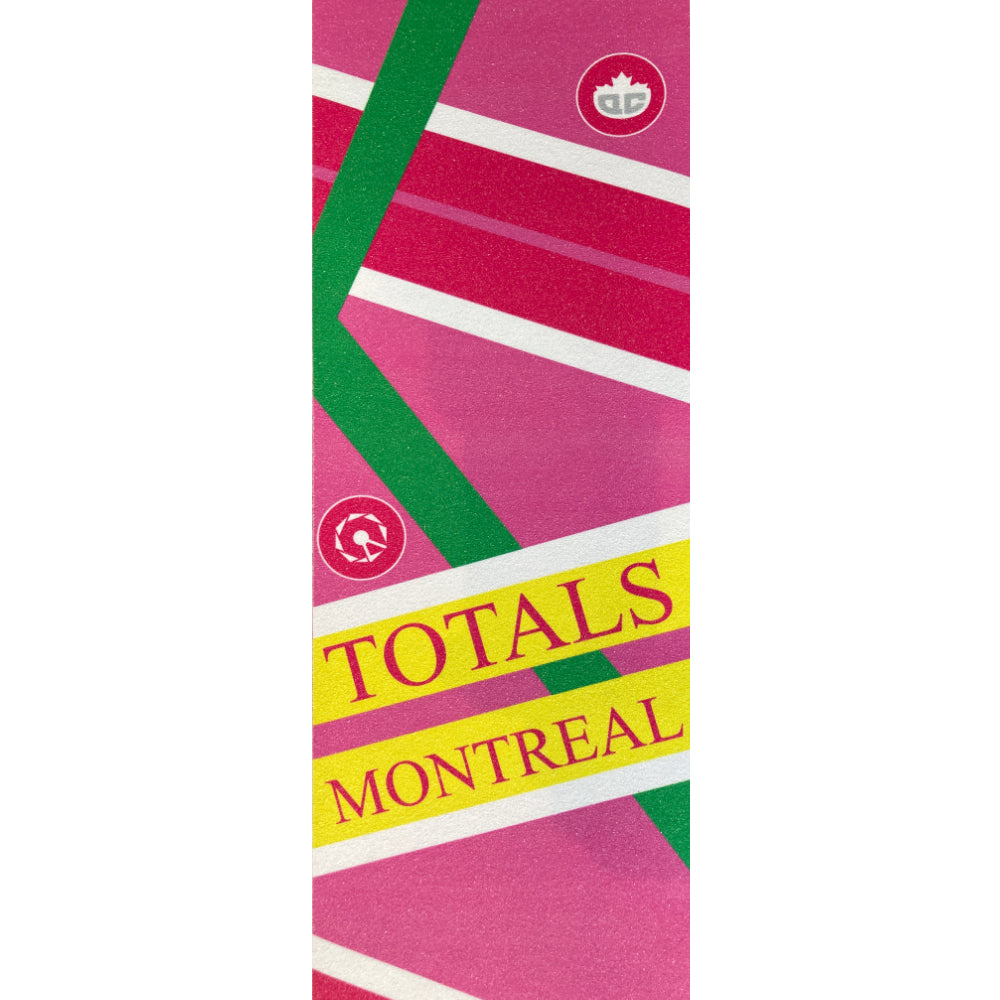 Versus X QCS Hover Scooter Kevin Turgis Signature - Scooter Griptape Close Up