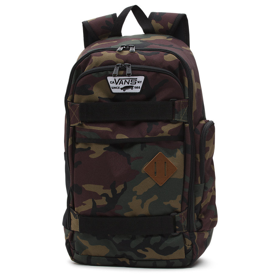 Vans Transient Skatepack, Backpack, Classic Camo, Front