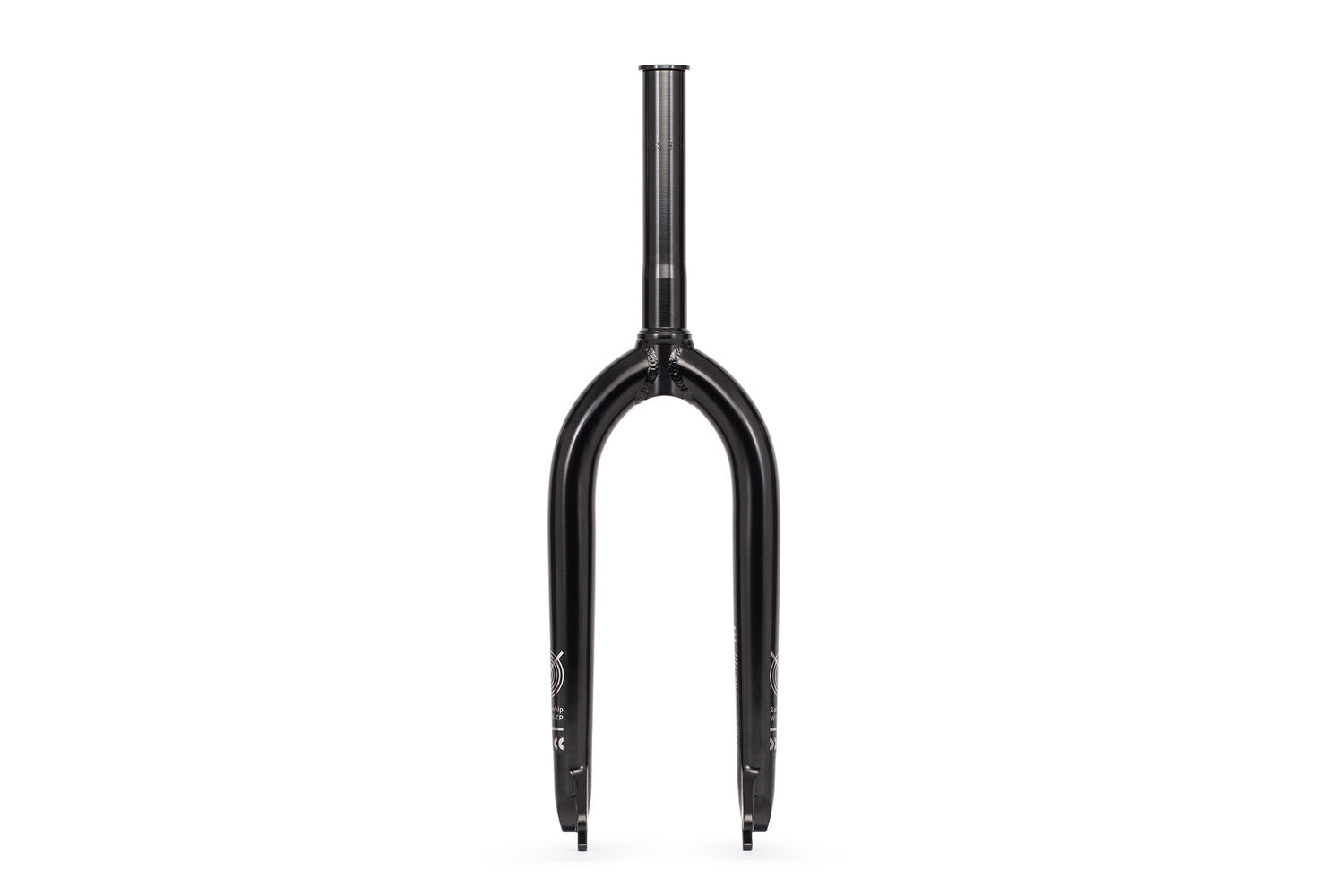 We The People Battleship - BMX Fork Front View Black