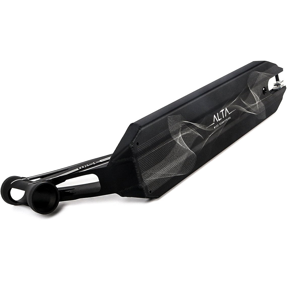 Wise Alta - Scooter Deck Black Design Logo