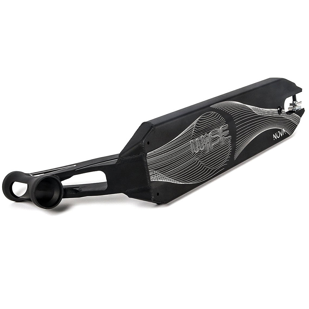 Wise Nova - Scooter Deck Logo Close Up