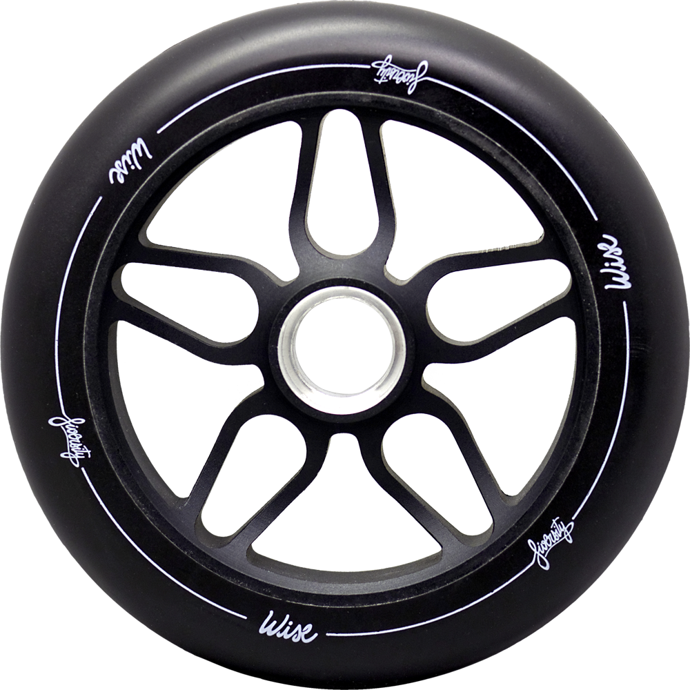 Wise Fivercity 125mm (SINGLE) - Scooter Wheel Black