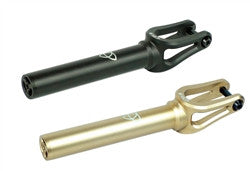 Scooter fork for freestyle scooter, Black and Gold