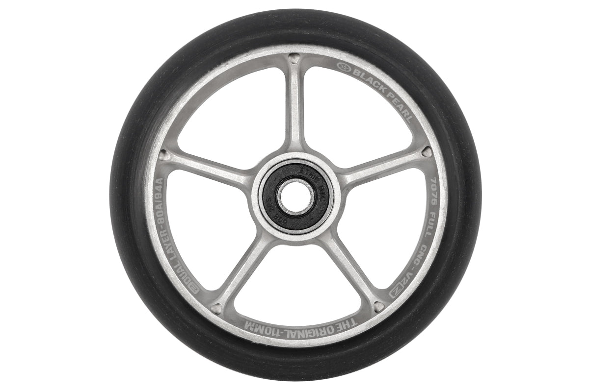 Black Pearl Original V2 Double Layer 110mm (PAIR) - Scooter Wheels Raw