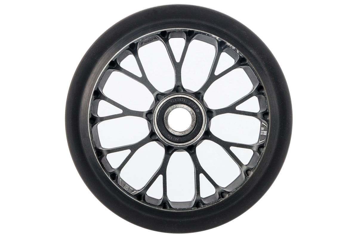 Black Pearl 12STD Venom Double Layer 125mm (PAIR) Scooter Wheels Black