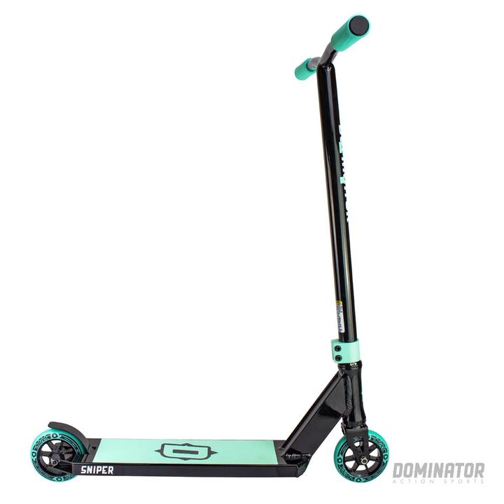 Dominator Sniper - Scooter Complete Black Mint Side View