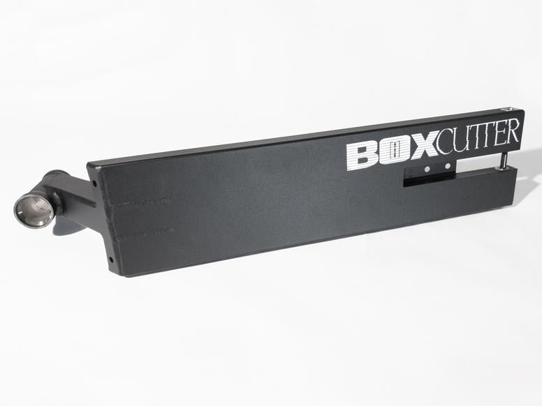 TSI Box Cutter, Scooter Deck, Black Bottom View