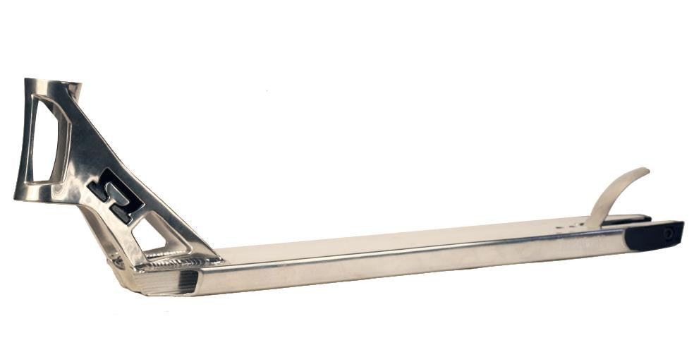 Scooter deck for freestyle scooter, Chrome