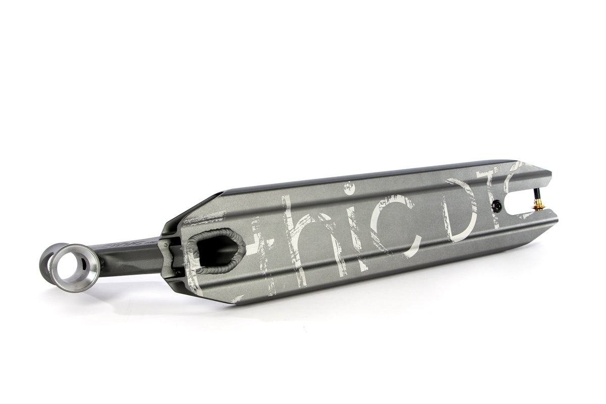 Ethic DTC Artefact V2 - Scooter Deck Grey Bottom Deck Design Logo