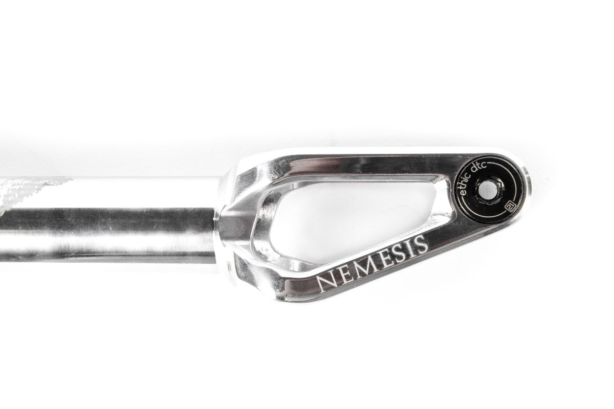 Ethic 12STD Nemesis SCS HIC - Scooter Fork Polished Side View