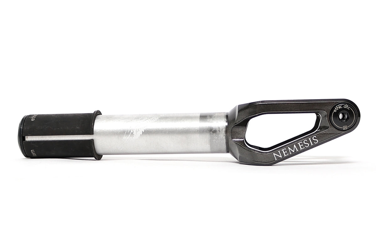 Ethic 12STD Nemesis SCS HIC - Scooter Fork Transparent Black Side View