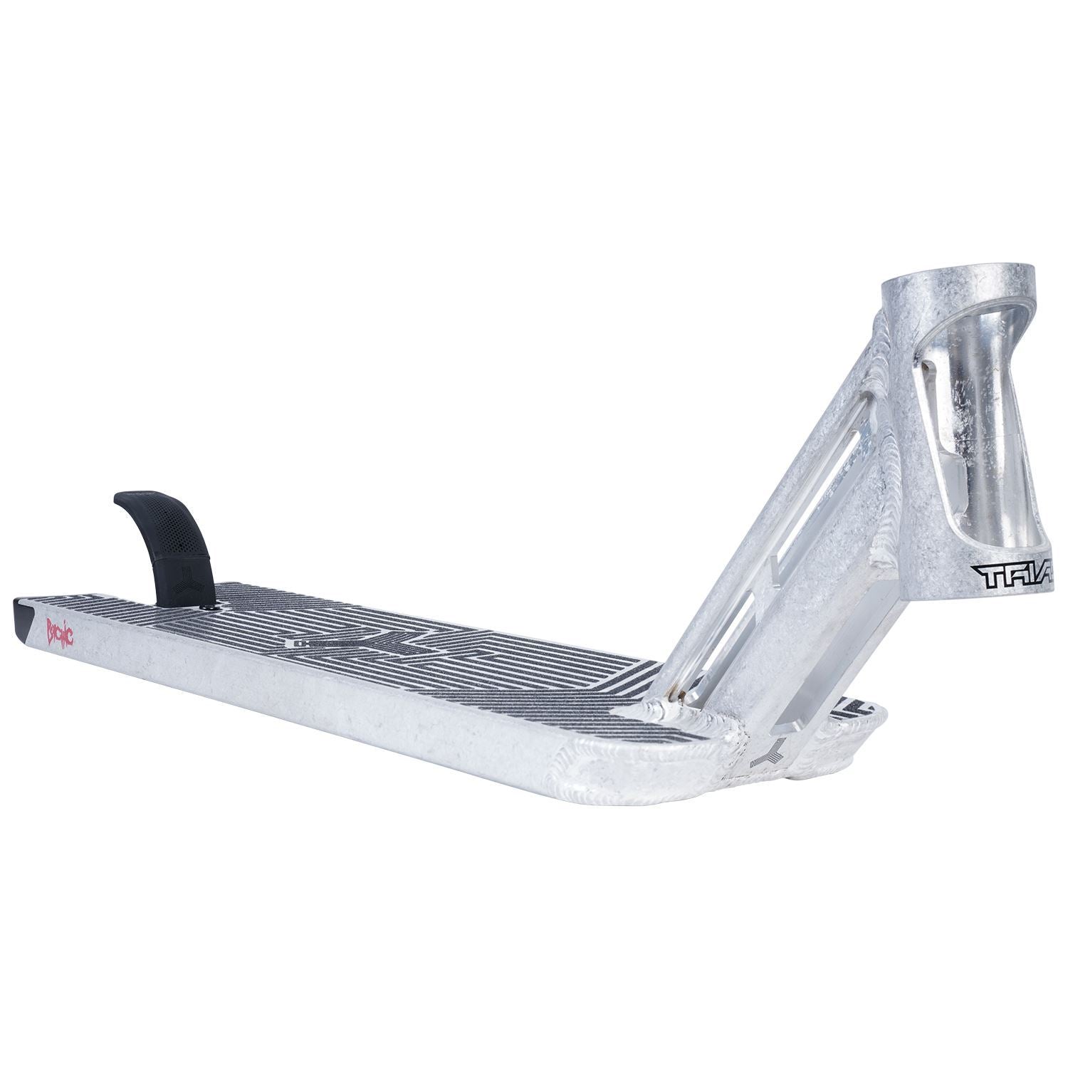 Triad Psychic Boxed Stone Raw/Black - Scooter Deck Angle View