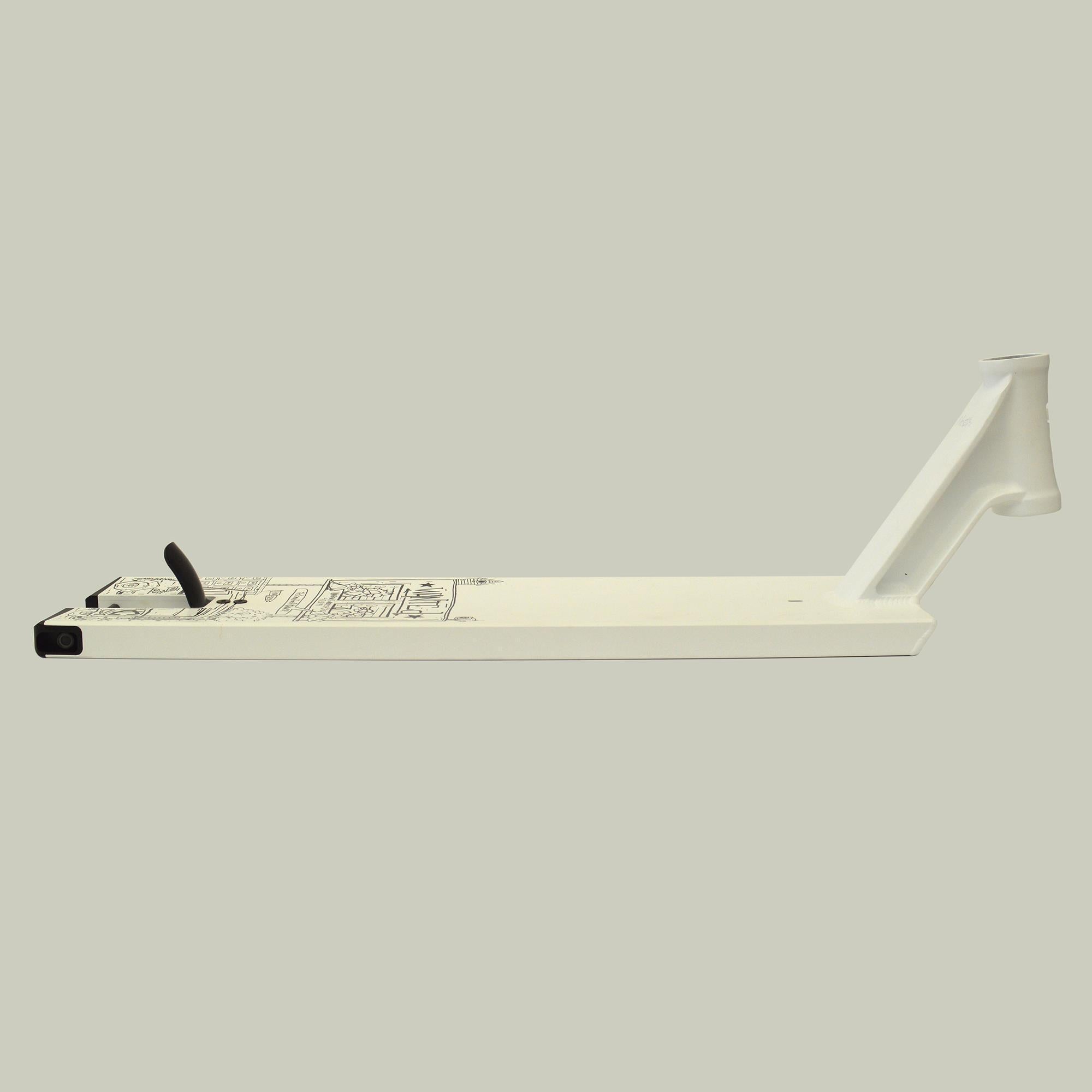 North Scooters Ryan Ryegg Signature - Scooter Deck Matte White