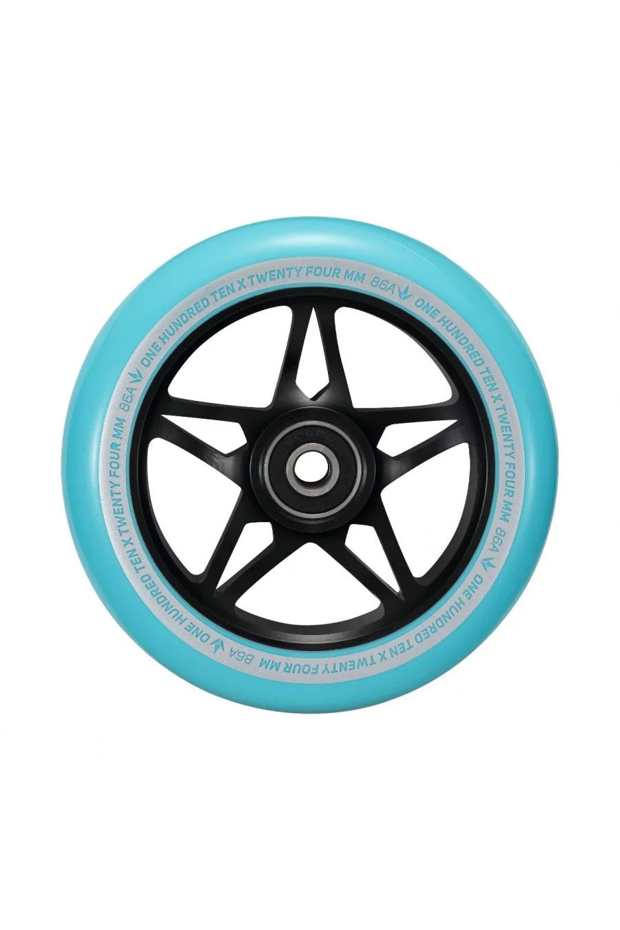 Envy S3 110mm (PAIR) - Scooter Wheels Black Teal