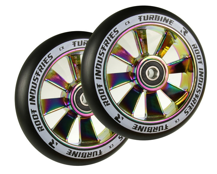 Root Industries Turbine Black PU (PAIR), Scooter Wheels, Rocket Fuel