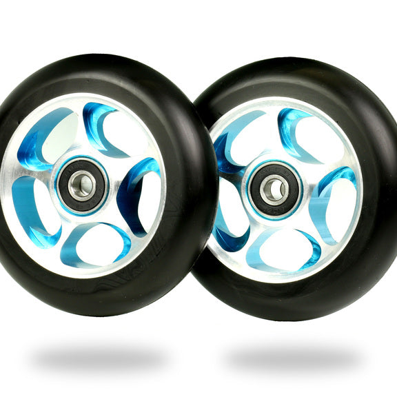 Root Industries Re-Entry 100mm (PAIR) - Scooter Wheel Blue