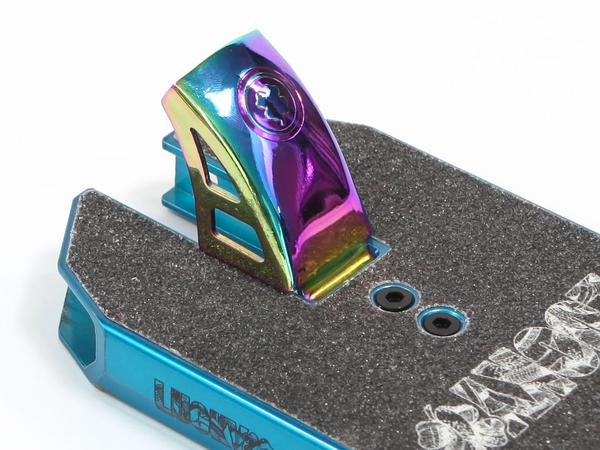 Lucky D-Fender 110mm - Scooter Brake NeoChrome Insatalled