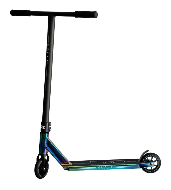 AO Scooters Maven 2018, Complete Scooter, Oilslick Side View