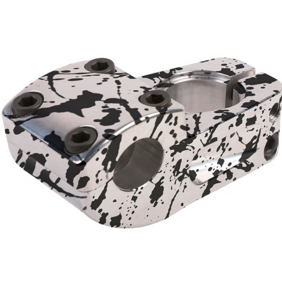 Odyssey RAFT 50mm Top Load - BMX Stem Silver Black Splatter