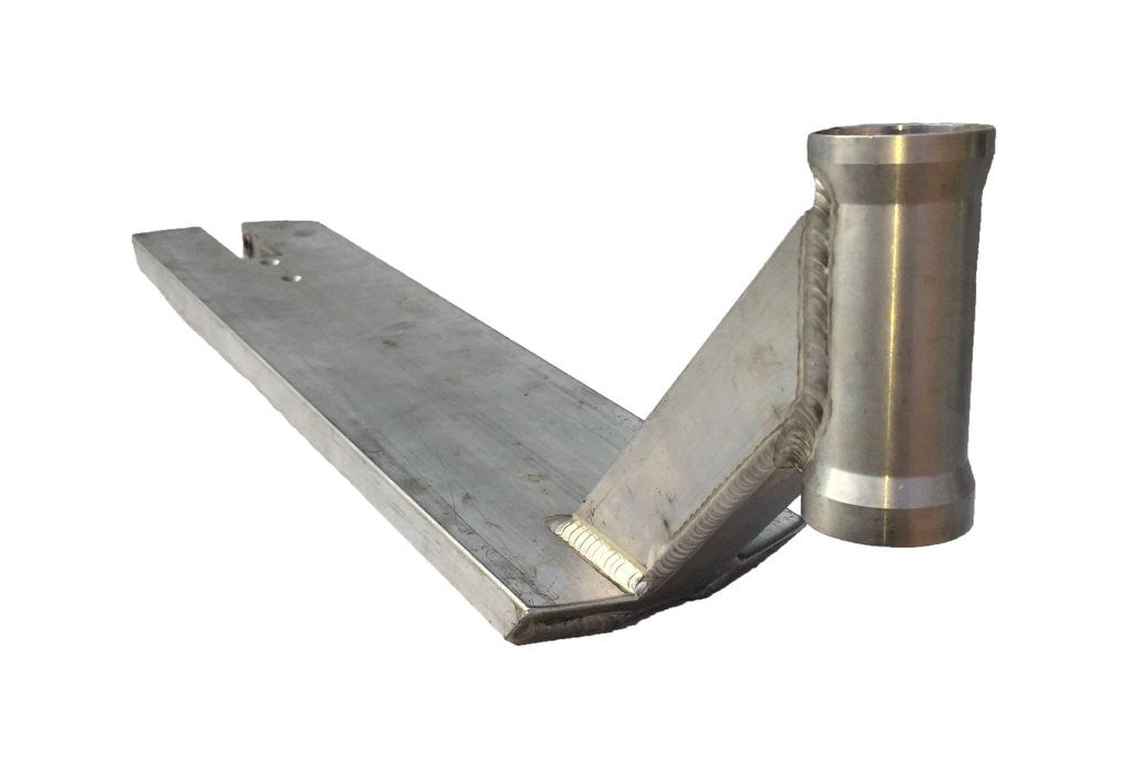 Scooter deck for freestyle scooter, Raw