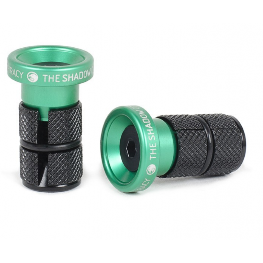 Shadow Conspiracy Deadbolt Slim - Bar Ends Phantom Green