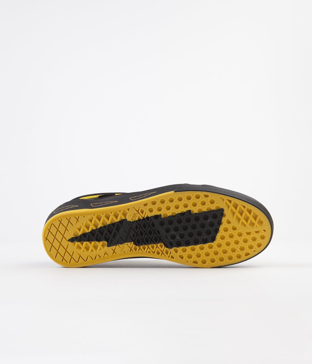 Vans Old Skool Pro BMX Larry Edgar Black / Yellow - Shoes Outsole