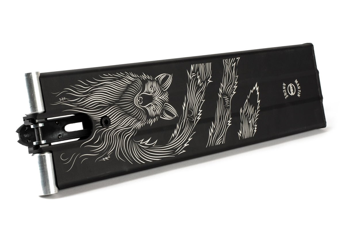 Wise MA V2 5.7mm - Scooter Deck Bottom View Deck Design