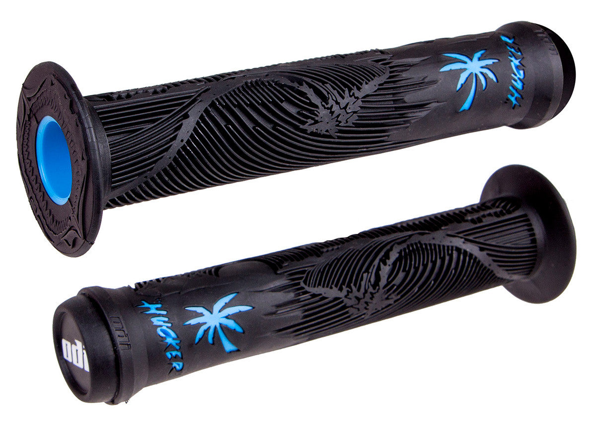 ODI Hucker Grips, Black Blue
