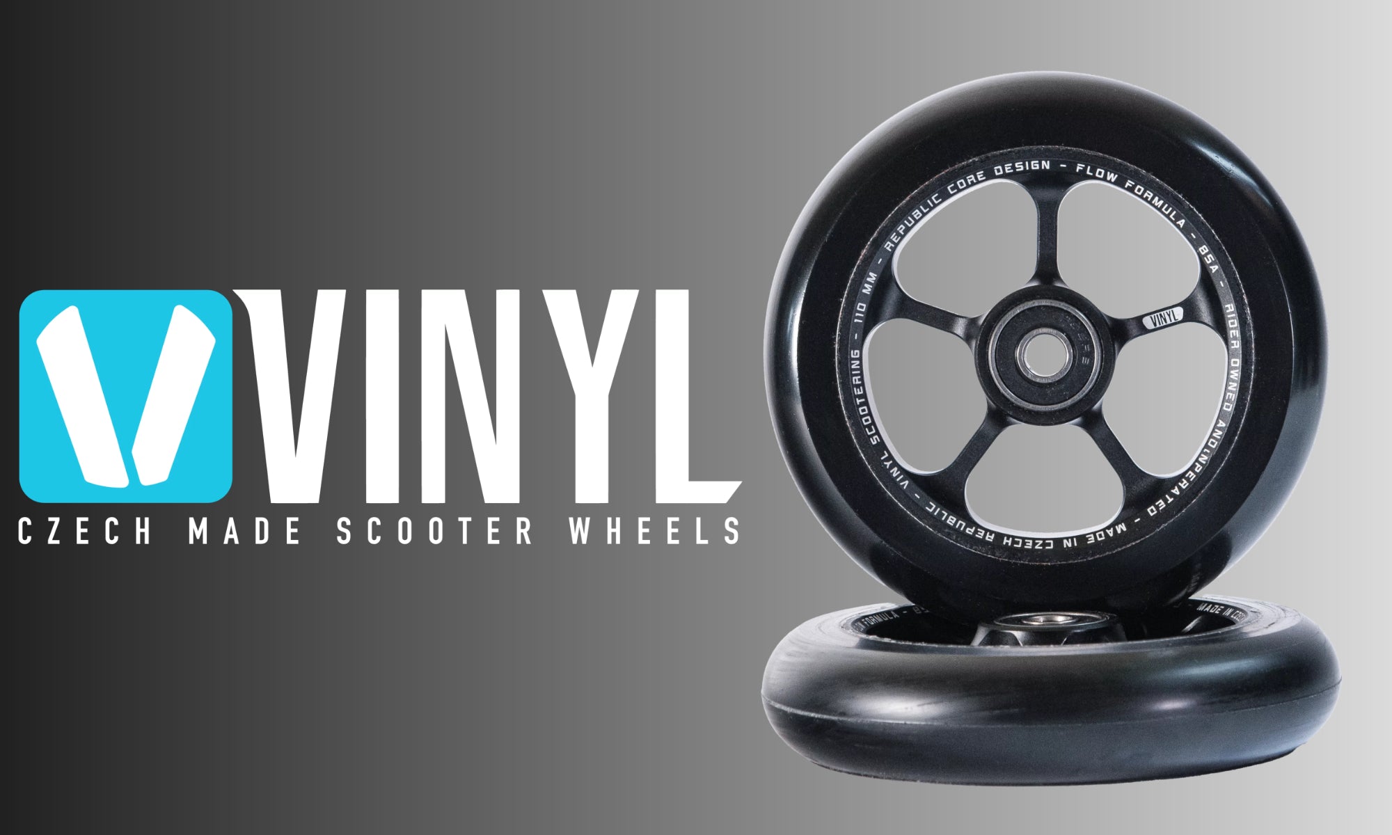 Vinyl Scootering Wheels. Made By Riders. For Riders