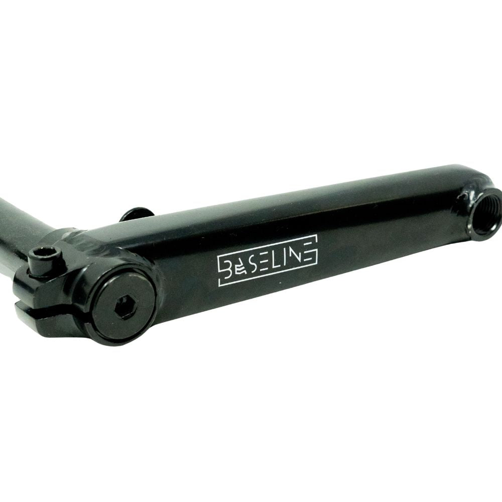 XOUX TITAN BMX Crankset 3pc 180mm Gloss Black Cr-Mo Cranks 19mm Spindle XOUX TITAN BMX Crankset 3pc 180mm Gloss Black Cr-Mo Cranks 19mm Spindle