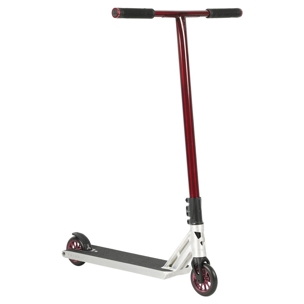 Triad Hellion Raw / Red - Scooter Complete