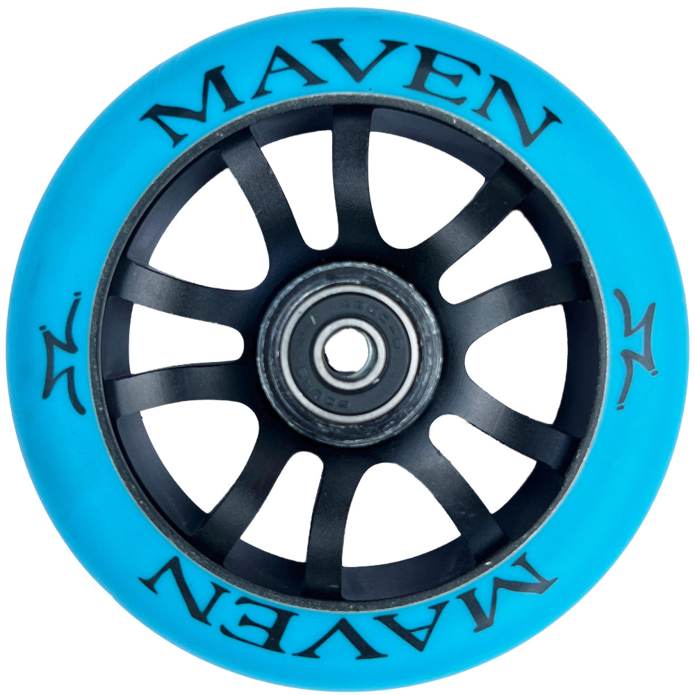 AO Scooters Maven Spoked 110mm Scooter Wheels Blue